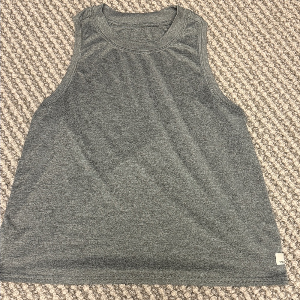 Vuori Gray Sleeveless Tank